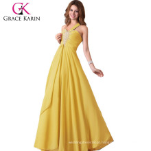 2015 Grace Karin Sweetheart A linha de um ombro Vestidos de noite sem mangas CL3120-2